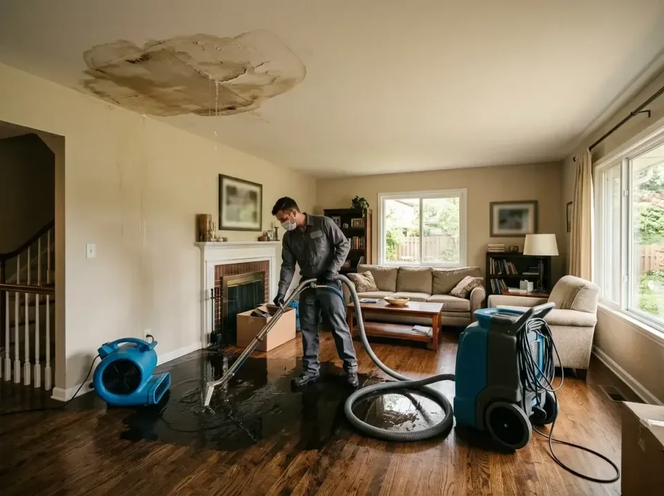 attic-pipe-burst-ceiling-drip-008 — frequently asked questions, Water Damage Restoration & Carpet Care in Naples Manor, FL